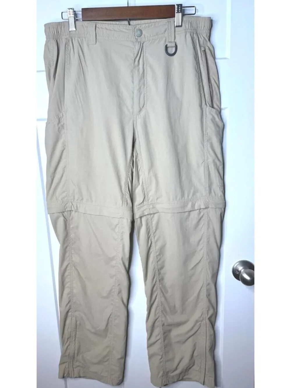 The North Face Mens packable detachable cargo nylon cargo pants medium Hiking